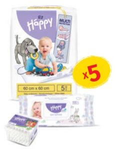 Набір продукції по догляду за новонародженим ТМ Bella Baby Happy